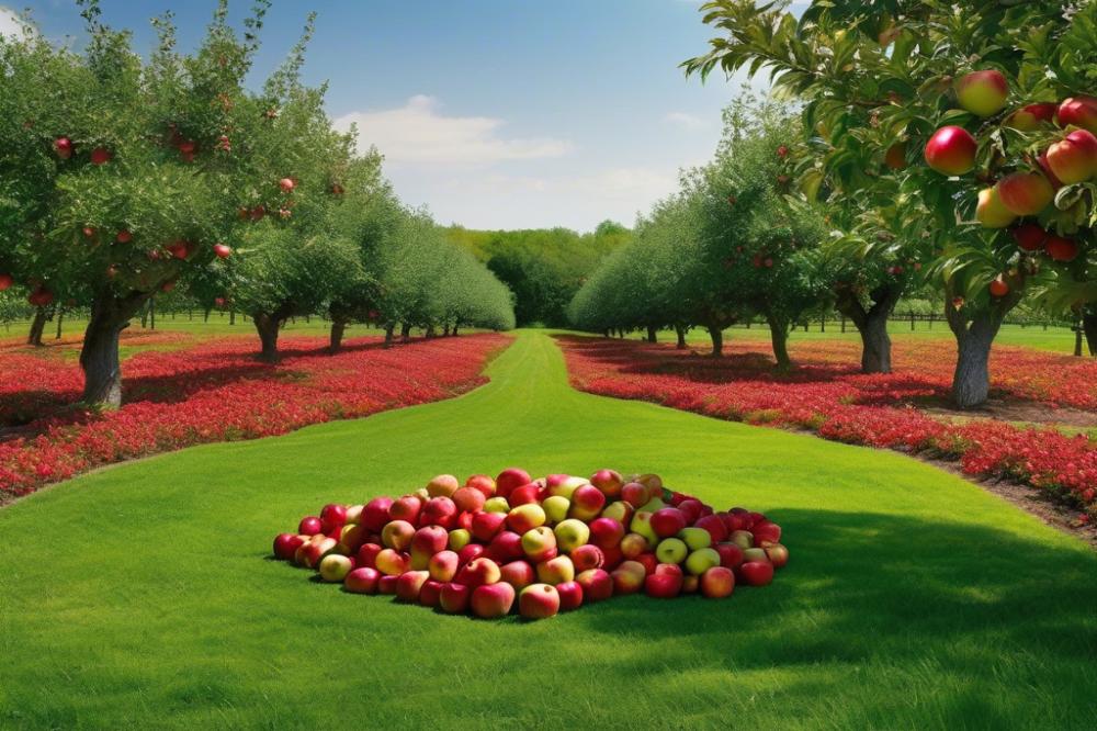Effective Strategies For Managing Weeds And Grass Around Apple Trees For Optimal Growth