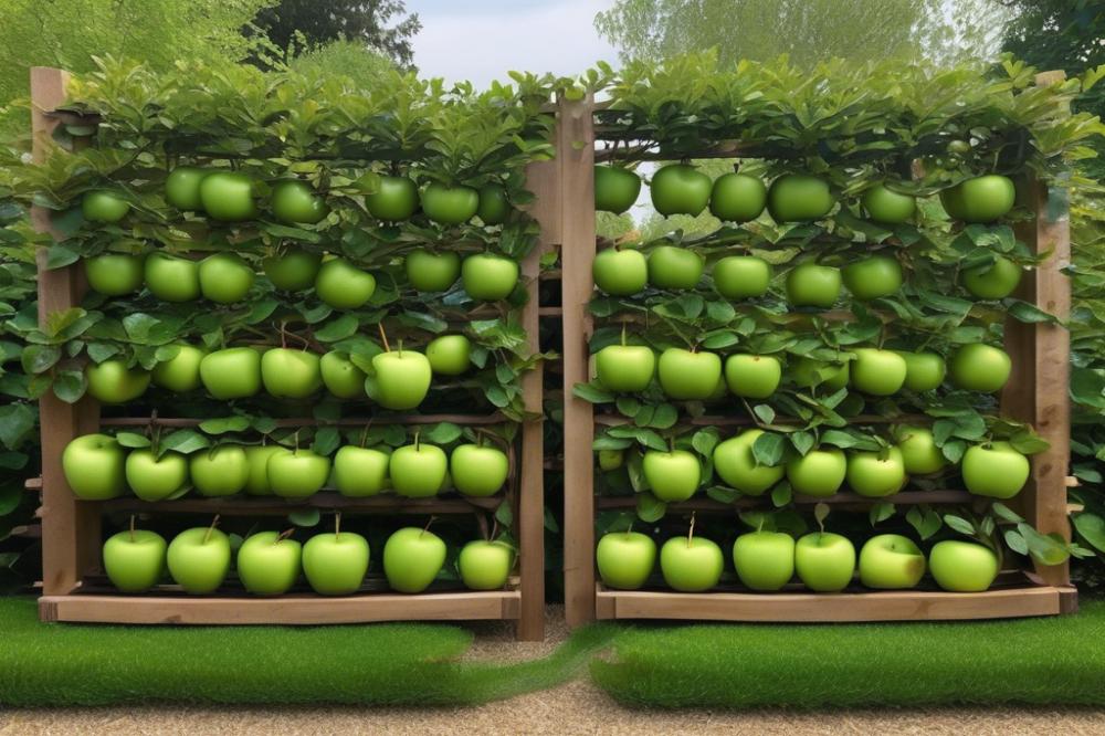 Step-By-Step Guide To Creating Stunning Espalier Apple Trees For Your Garden