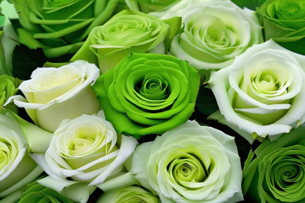 Top 10 Unique Green Roses For Stunning Floral Displays: A Complete Guide