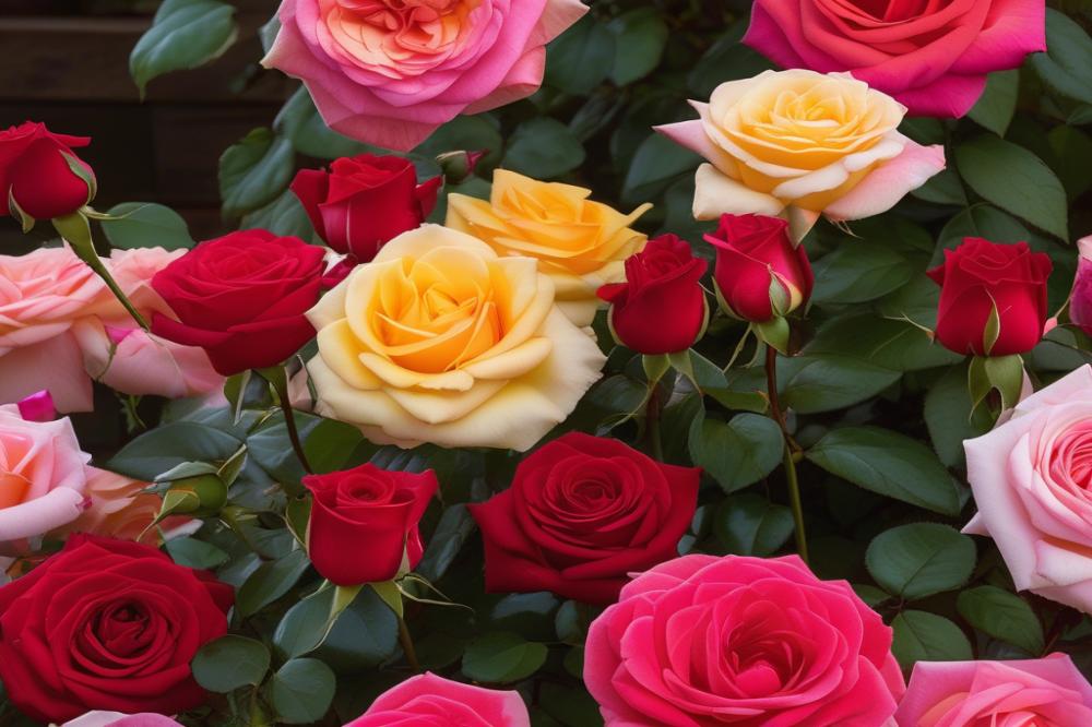 Understanding The Key Differences: Hybrid Tea, Floribunda, And Grandiflora Roses Explained